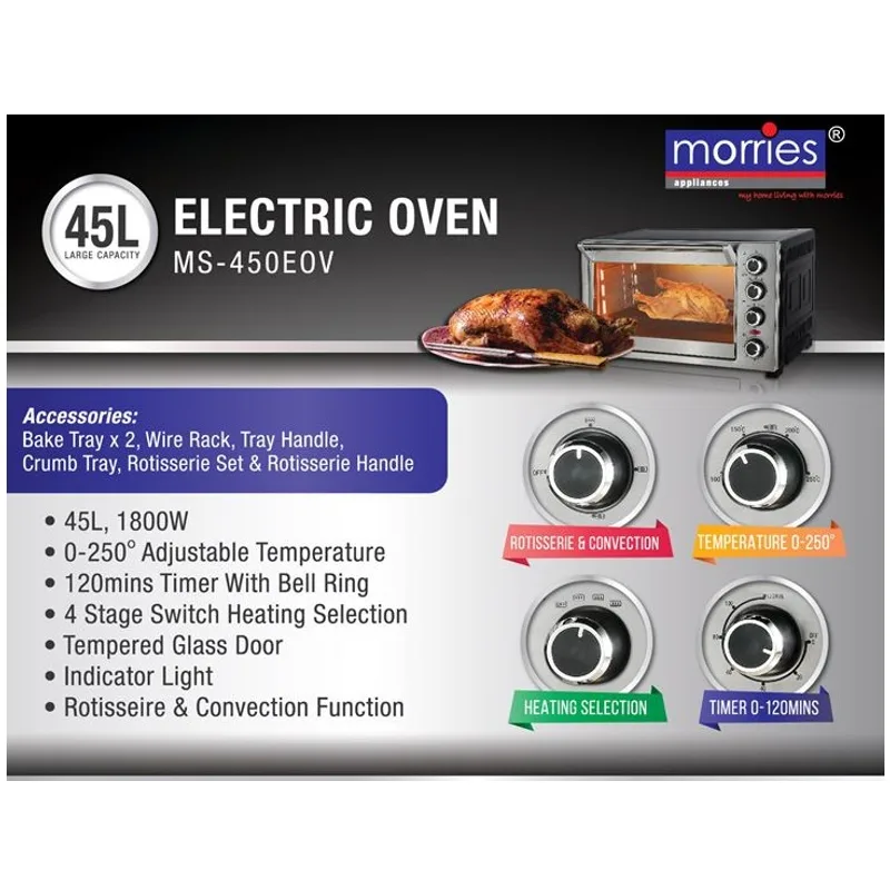 Morries MS-450EOV 48L Electric Oven