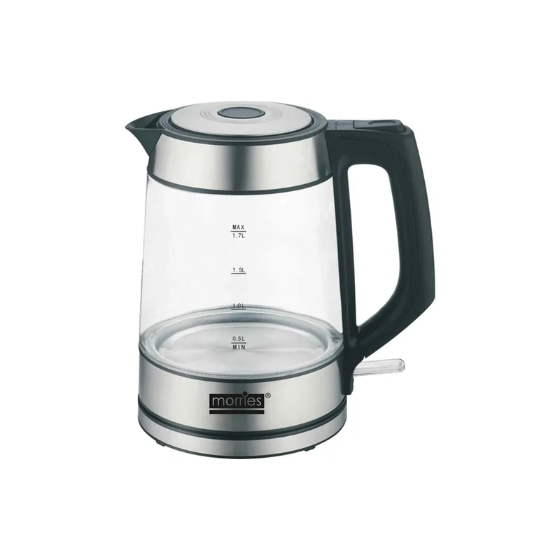 Morries MS-8080GK 1.7L Glass Kettle Jug