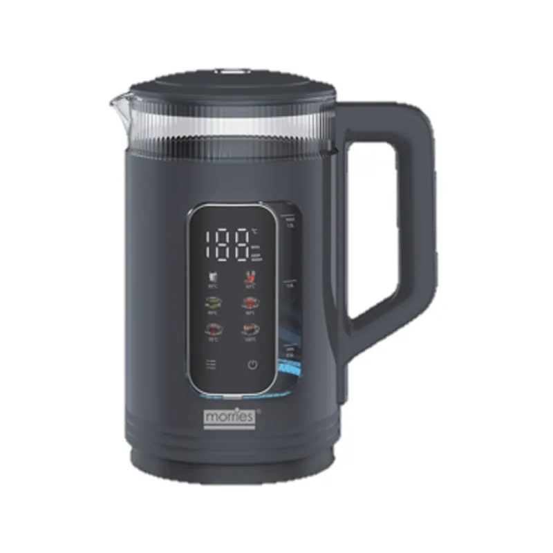 Morries MS7070DDLK 1.5L Digital Double Layer Borosilicate Glass Kettle