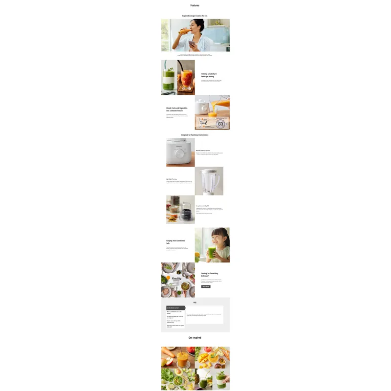 Panasonic MX-EP5111WSP 450W 2L Plastic Blender Jug