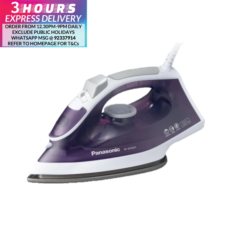 Panasonic NI-M300TVSH 1800W Steam Iron