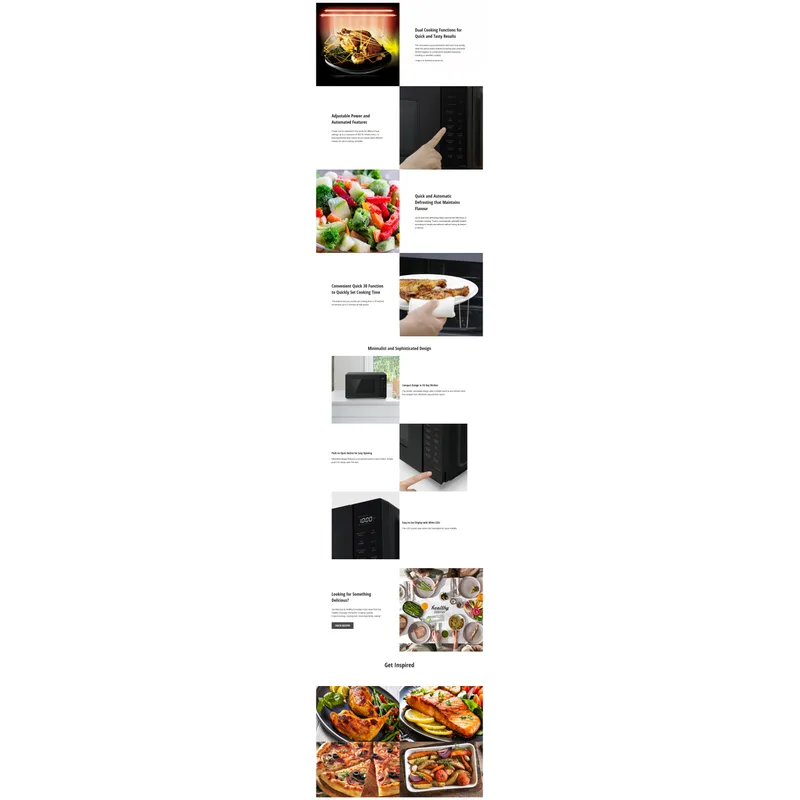 Panasonic NN-GT35NBYPQ 24L Grill & Microwave Oven