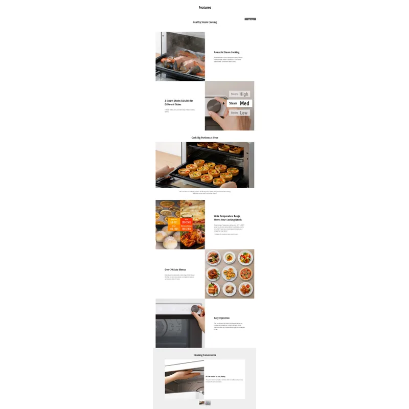 Panasonic NU-SC280WYPQ 31L Steam Convection Cubie Oven
