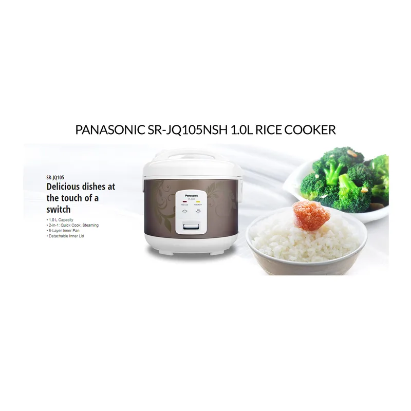Panasonic SR-JQ105NSH 1.0L Rice Cooker
