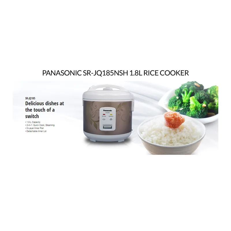 Panasonic SR-JQ185NSH 1.8L Rice Cooker