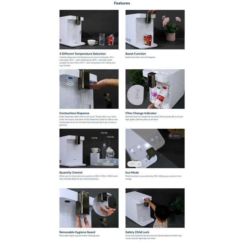 Ruhens BOOST PLUS Tankless Water Purifier — Variant 3