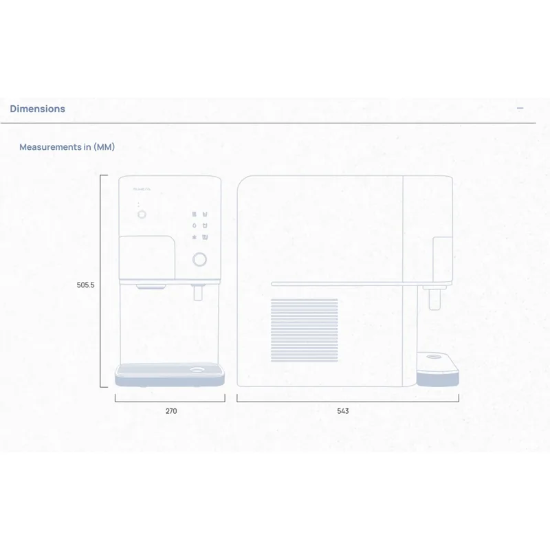 Ruhens ICE Making Water Purifier — Variant 1