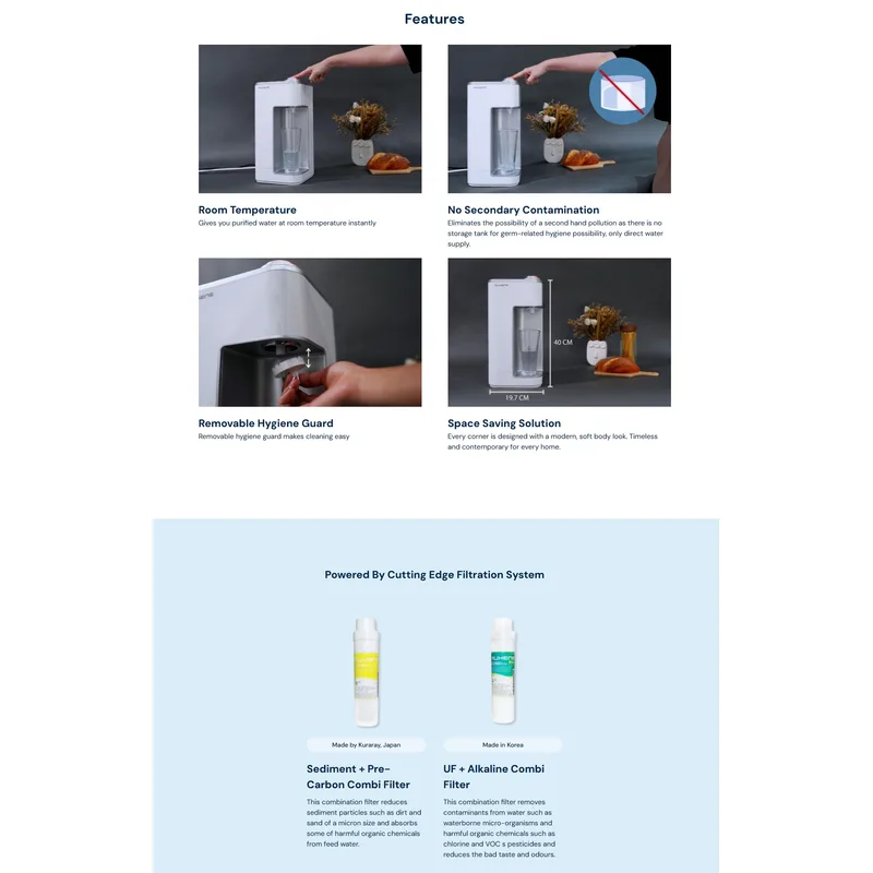 Ruhens MONO Water Purifier — Variant 2