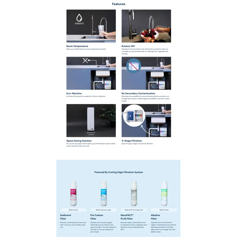 Ruhens MONOSINK Water Purifier — Variant 2