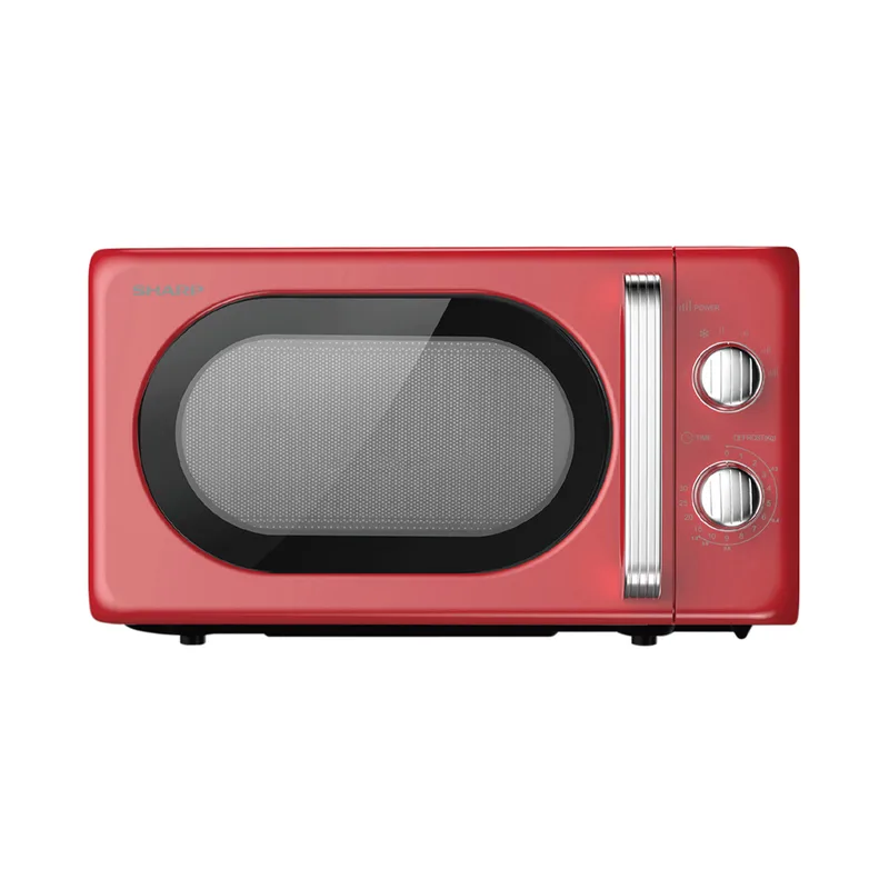 Sharp R-20SR-R 20L Retro Microwave Oven