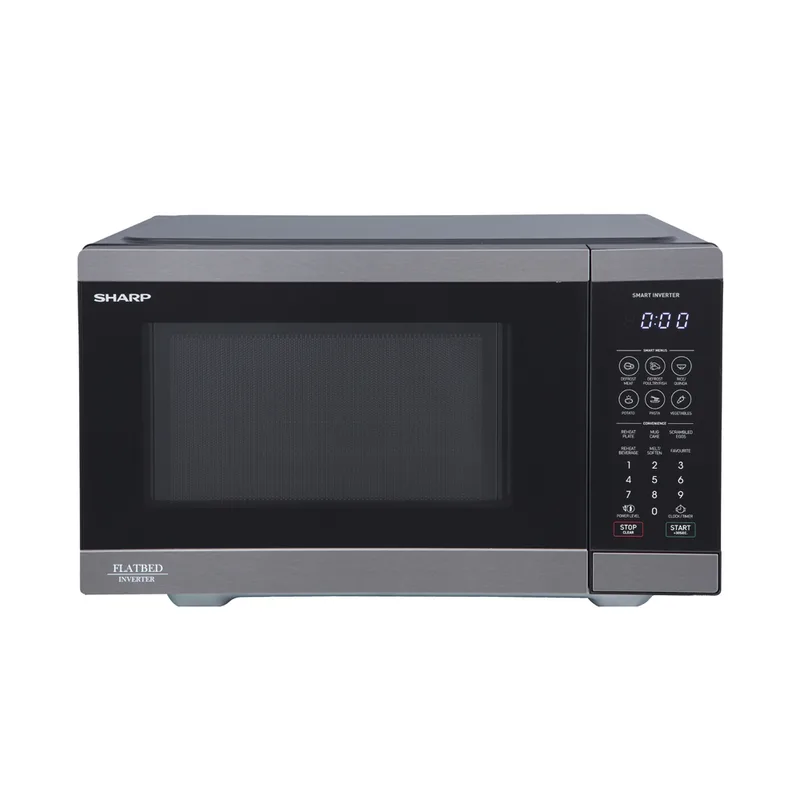 Sharp R-26SIF-BS 26L Inverter Solo Microwave Oven