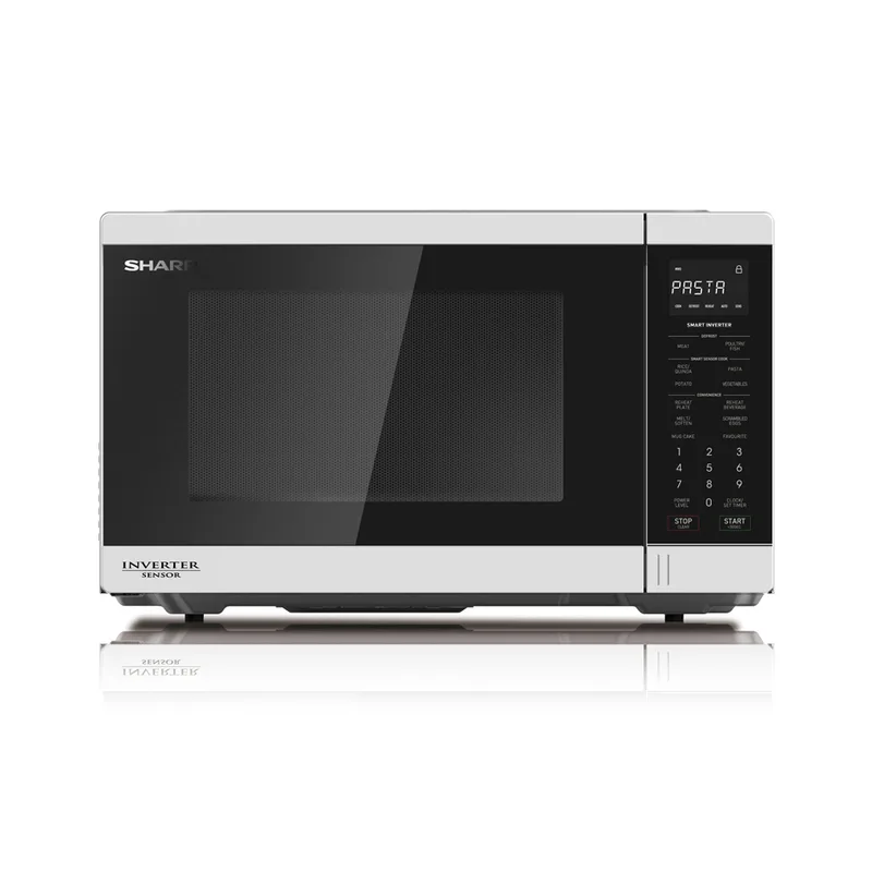 Sharp R-34SI-W 34L Compact Solo Microwave Oven
