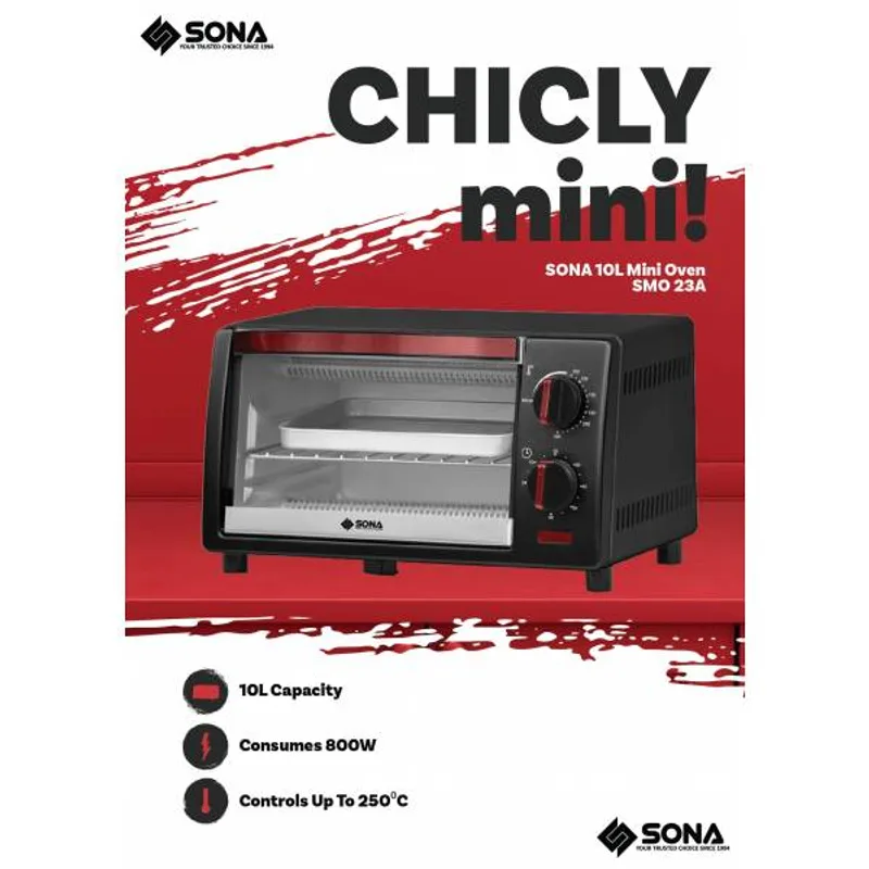 Sona SMO23A 10L Mini Oven