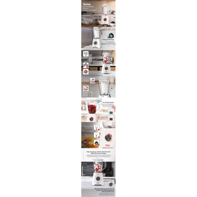 Tefal BL-429165 600W, Blender