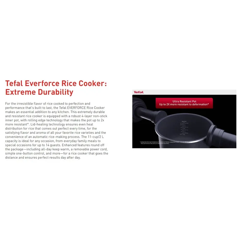 Tefal RK364A 2L 11 Cups Mechanical Rice Cooker