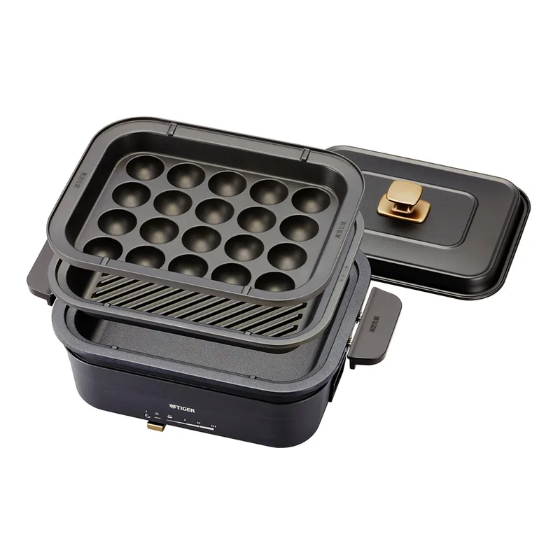 Tiger-SHE04 TIGER CRL-A30S-BK Electric Skillet