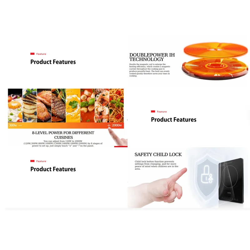 Toshiba IC-20R1TSG 2000W Induction Cooker