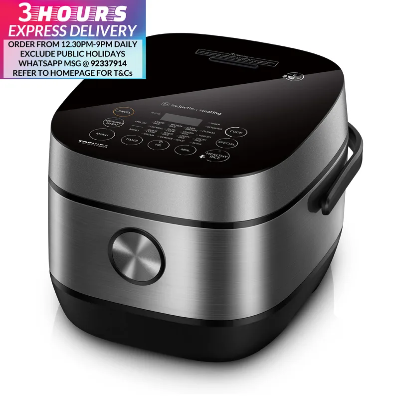 Toshiba RC-18ISPS 1.8L Ih Low Gi Rice Cooker