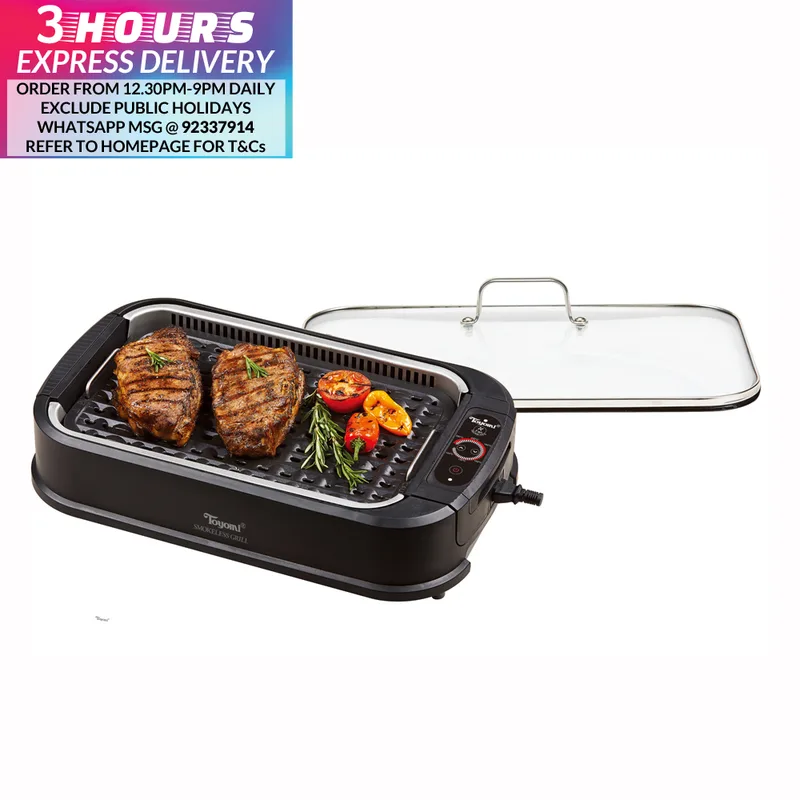 Toyomi BBQ-2002 1500W Electric Smokeless BBQ Grill