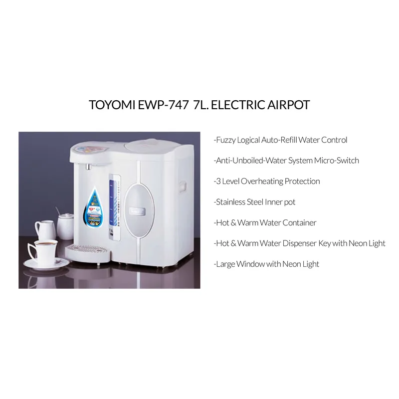 Toyomi EWP-747 7L Electric Airpot