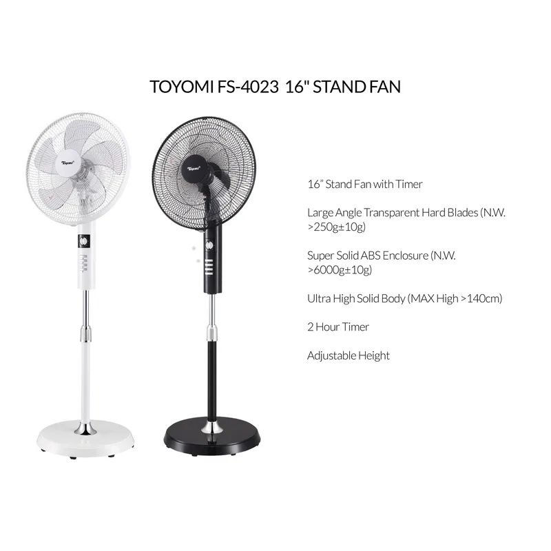 Toyomi FS-4023 16" Stand Fan