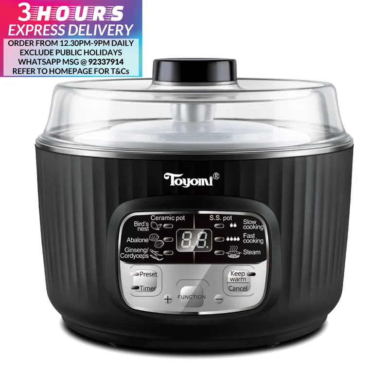 Toyomi SC-1822 2.2L Stew Cooker