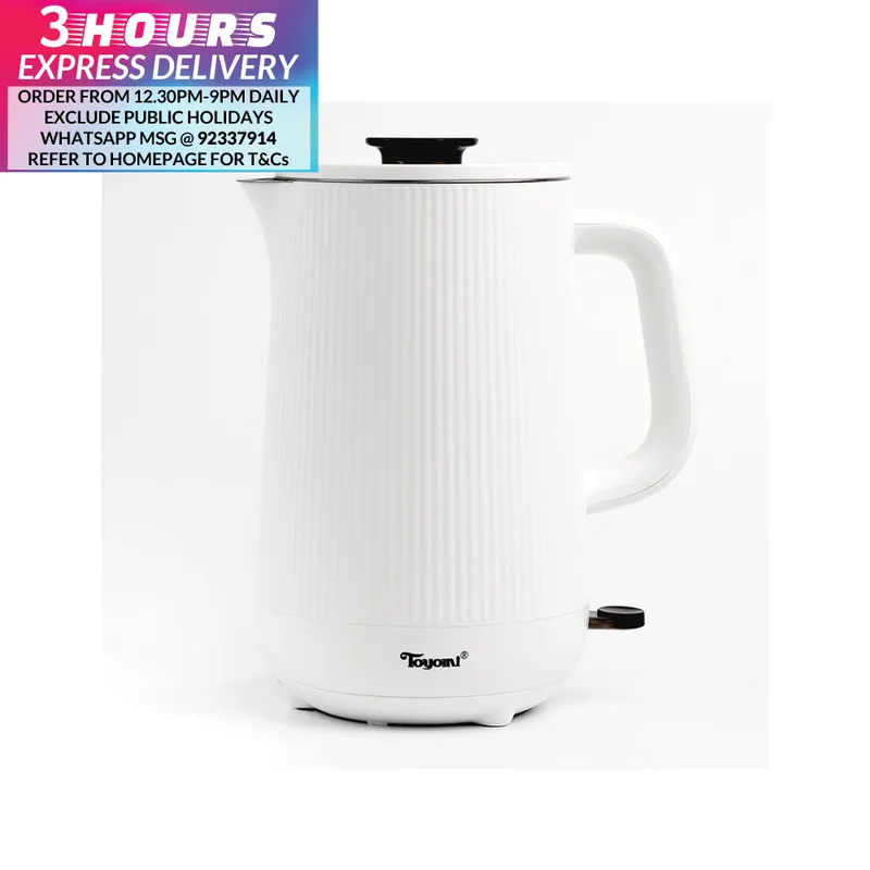 Toyomi WK-1633 1.6L Cool-touch Double Wall Kettle Jug