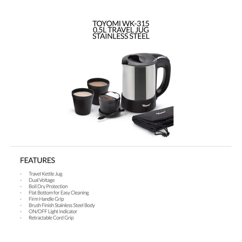 Toyomi WK-315 0.5L Travel Jug