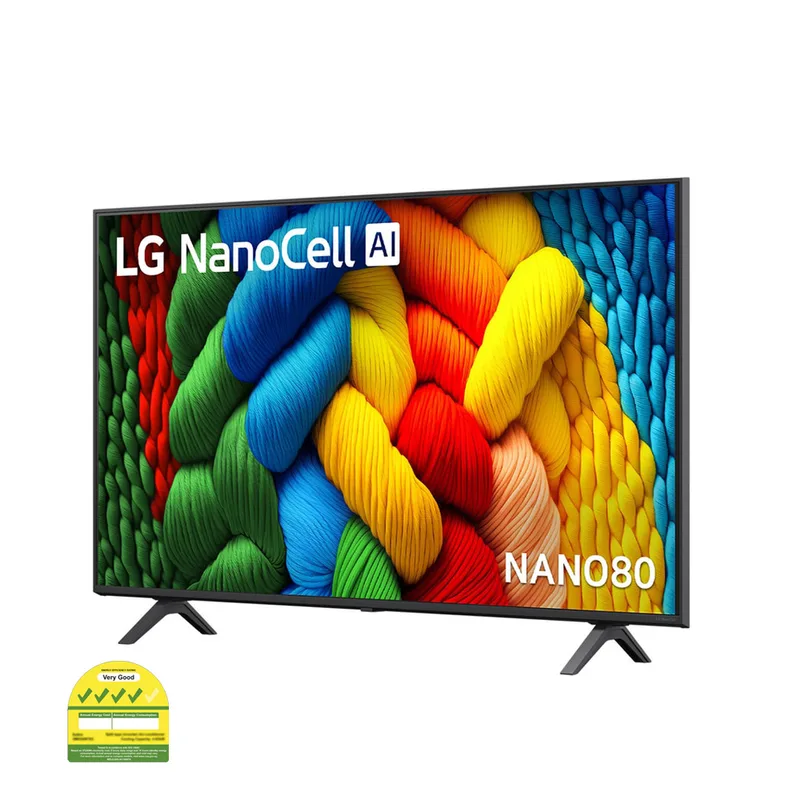 LG 43NANO80ASA 43" ThinQ AI 4K NanoCell TV
