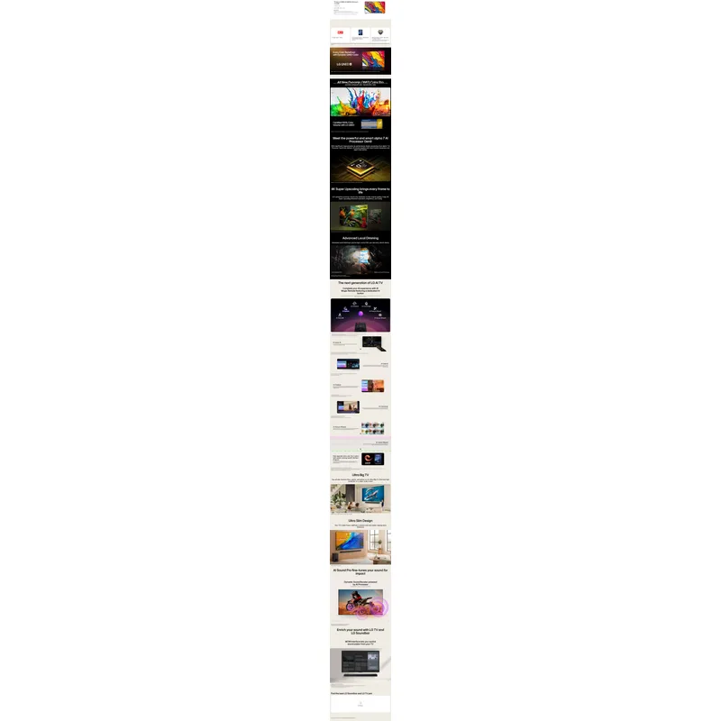 LG 75QNED82ASA 75" ThinQ AI 4K QNED TV
