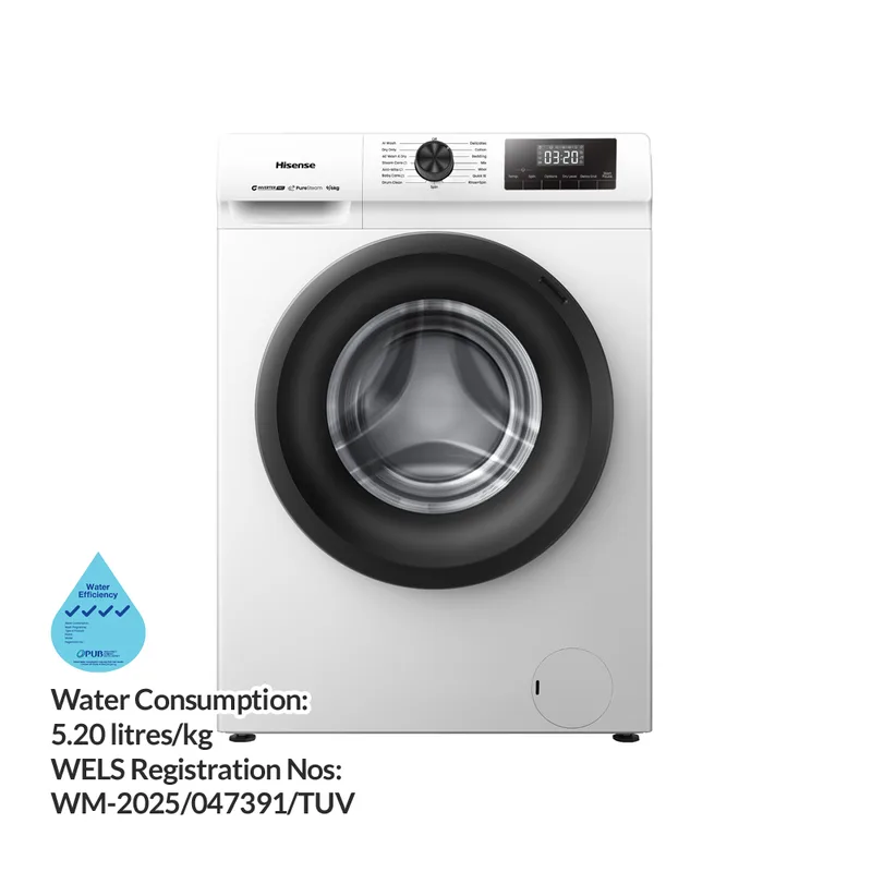 Hisense WD90N1 9/6KG Front Load Washer Dryer