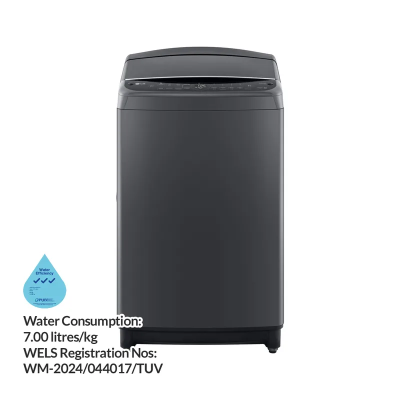 LG TV2110DV5B 10.5KG Top Load Washer