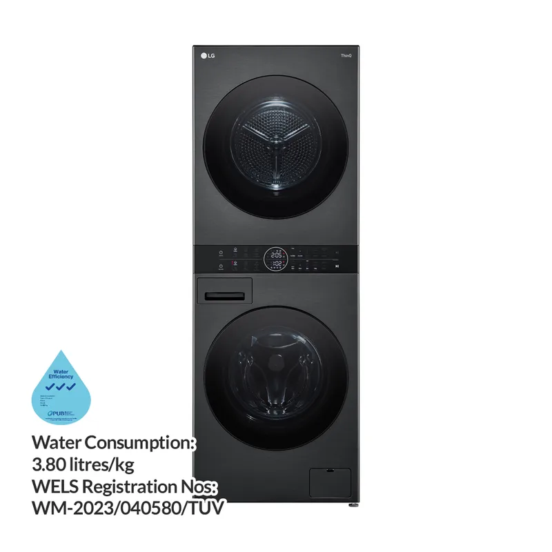 LG WT1410NHB 14/10KG Front Load Washtower