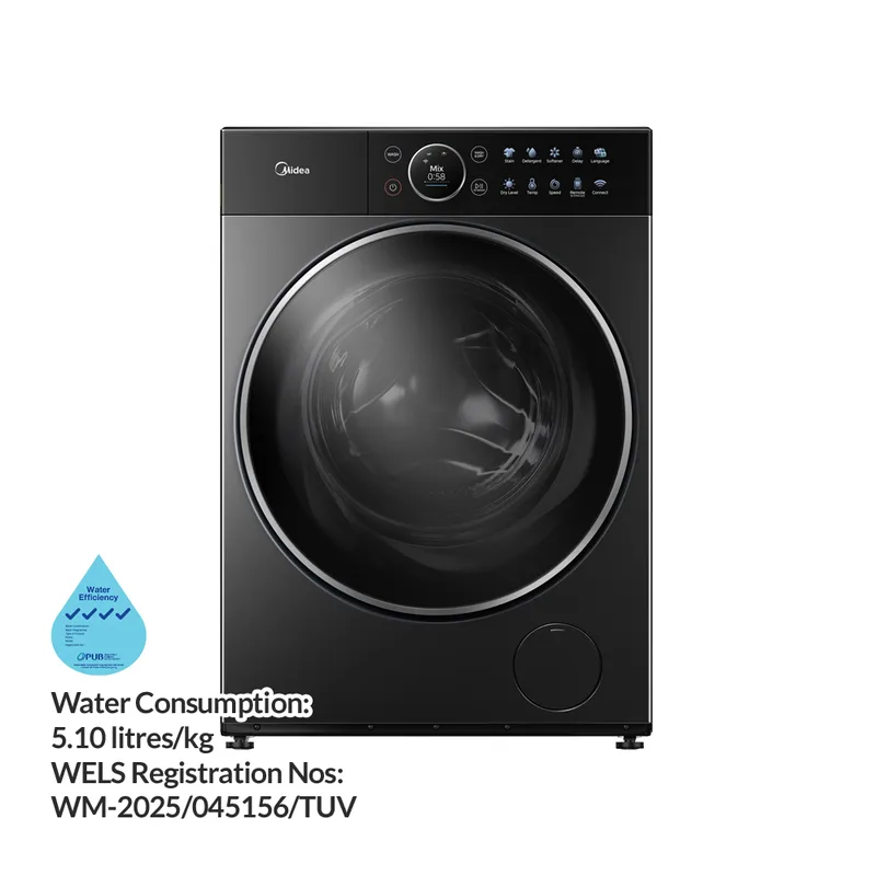 Midea MF310D100WB 10/7KG Front Load Washer Dryer