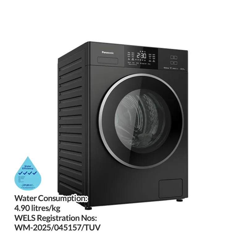 Panasonic NA-25CEW1BSG 12.5KG Front Load Washer
