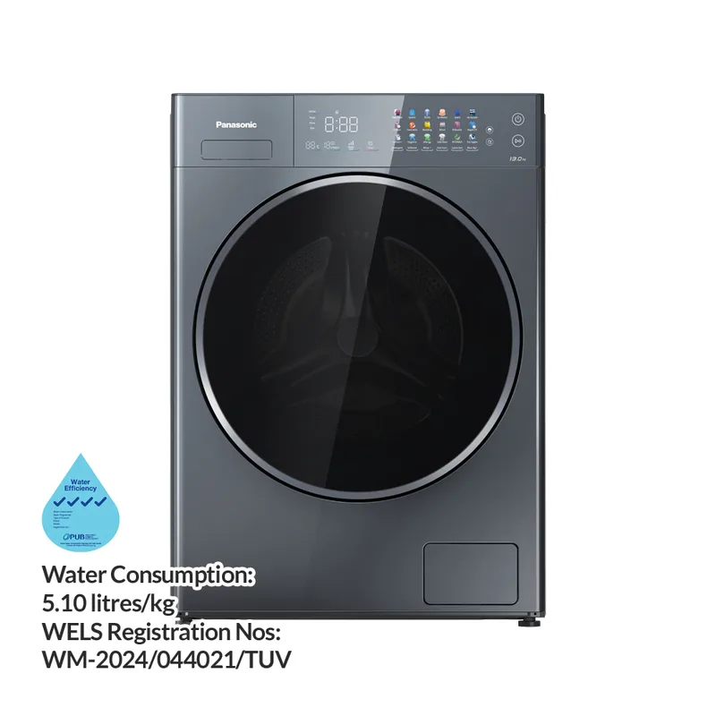 Panasonic NA-26CVX1ASG 13KG Front Load Washer