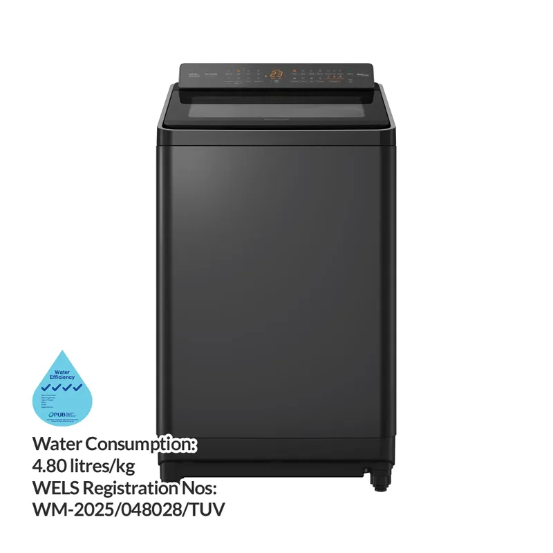 Panasonic NA-FD125V3KQ 12.5KG Top Load Washer