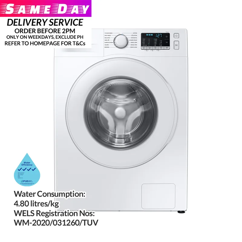 Samsung WW75TA046TE/SP 7.5KG Front Load Washer