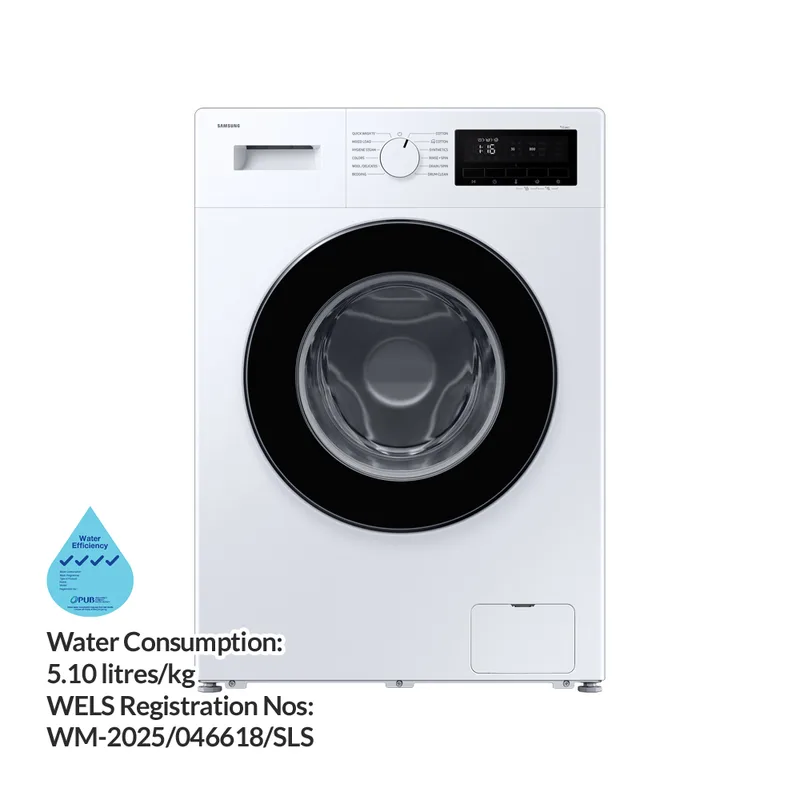 Samsung WW80FG3M05AWSP 8KG Front Load Washer