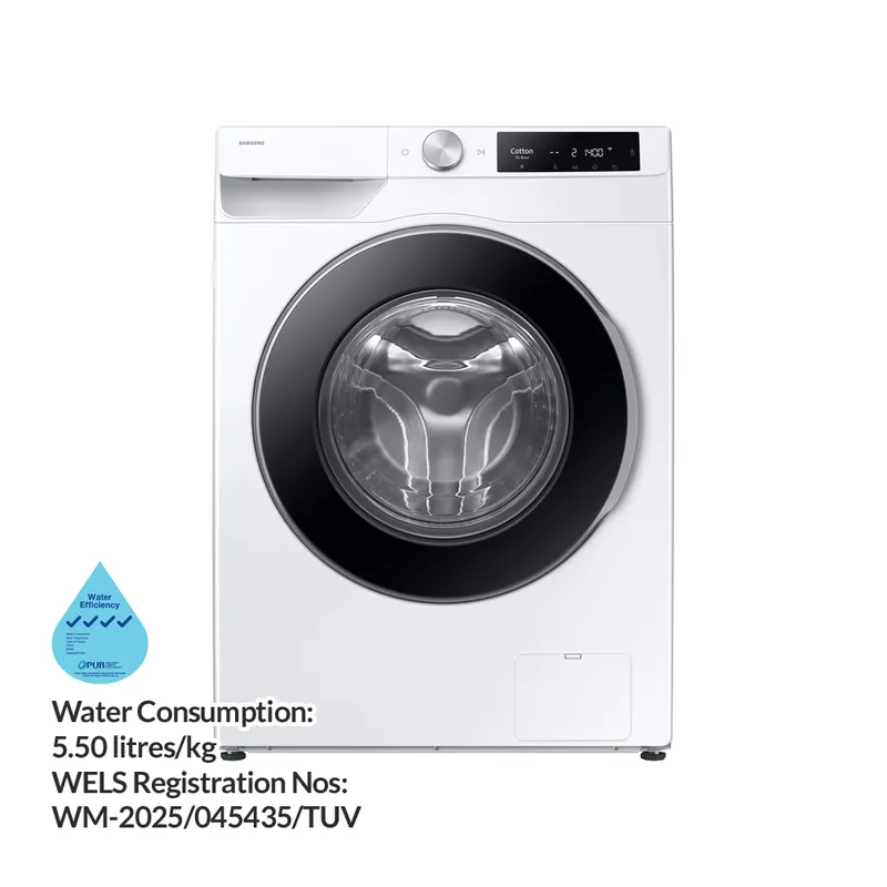 Samsung WW90DG6U34LESP 9KG Smart Front Load Washer