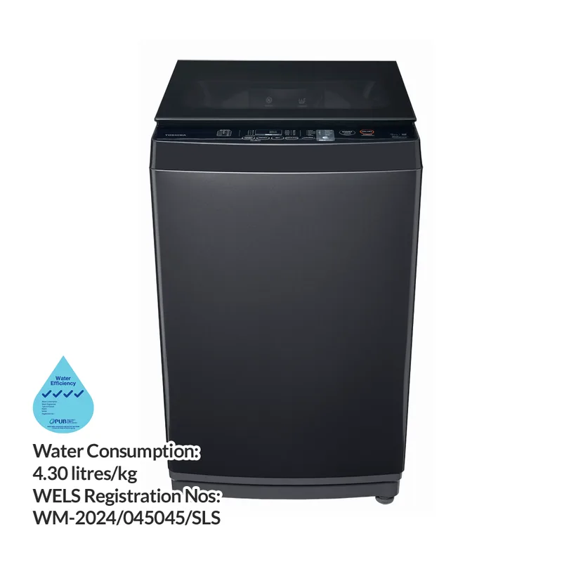Toshiba AW-DM1000FS(MK) 9KG Top Load Washer