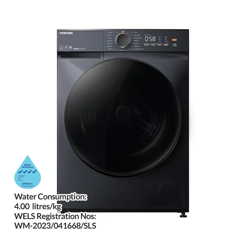 Toshiba TW-T21BU105UWS(MG) 9.5KG Front Load Washer