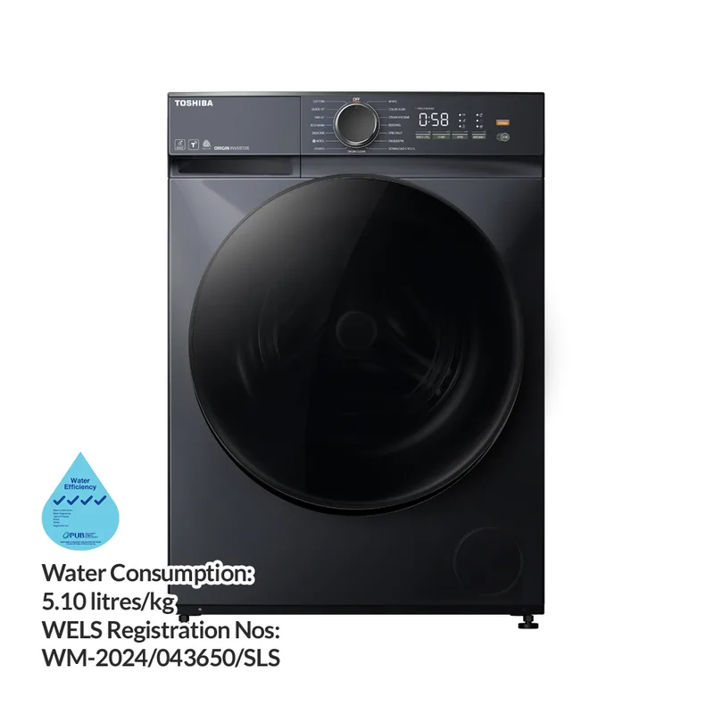 Toshiba TW-T21BU95UWS(MG) 8.5KG Front Load Washer