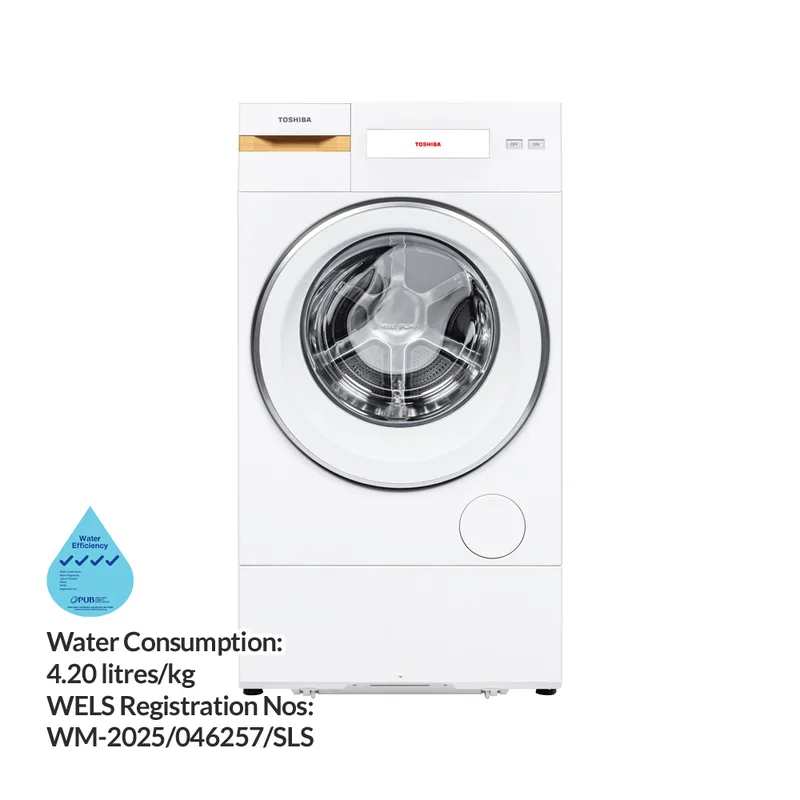 Toshiba TWD-T39BZP130MWS(WW) 12/7KG Front Load Washer Dryer