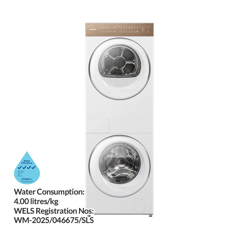 Toshiba TWD-T40BZU110MWS(WT) 10/8KG Front Load Washer Dryer