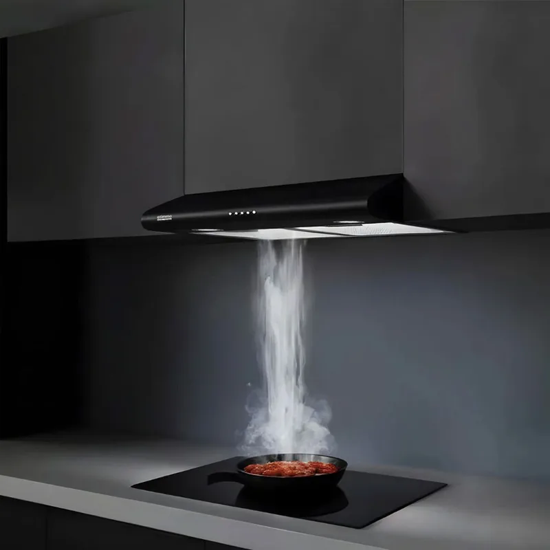 EuropAce ECH2508EBK 60cm Slimline Hood