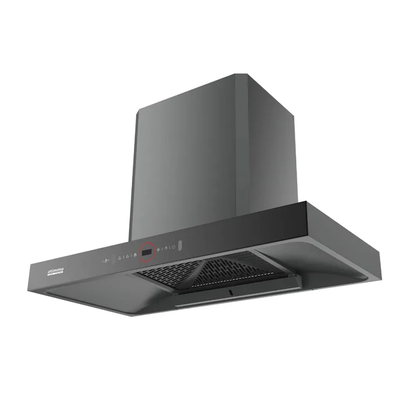 EuropAce ECH9201DBK 90cm 2000m³/h T-Shape Chimney Hood