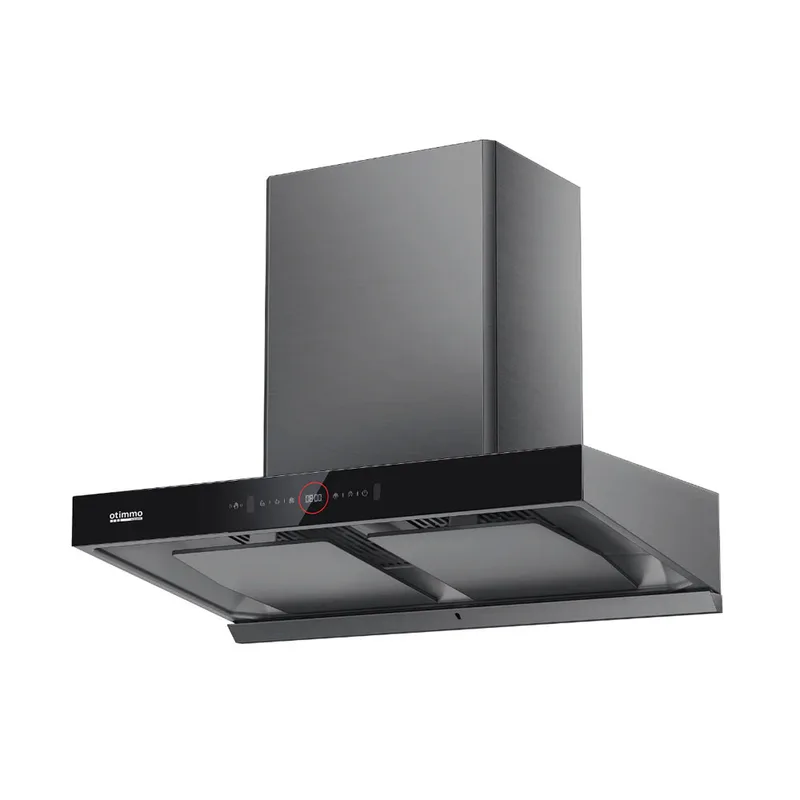 EuropAce ECH9208EBK 90cm 2000m³/h T-Shaped Chimney Hood