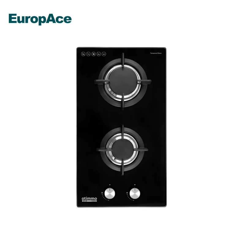 EuropAce EBH6230E 30cm Built-In Two Burner Gas Hob