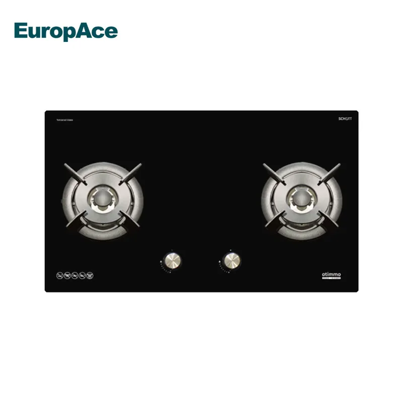 EuropAce EBH6281STG 80cm Built-In Gas Hob